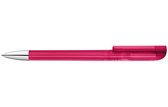 9403808 UMA 0-0096 T SI UMA UP transparent kulepenn - trykk 1 f. Magenta 500 stk